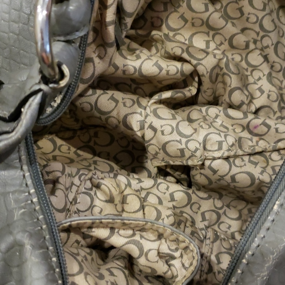 Gray Guess Purse - Picture 2 of 4
